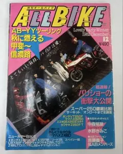 ★ 超レア 中森明菜 月刊オールバイク ALLBIKE 1982年12月号