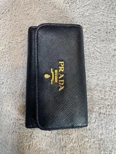⚠︎みあちゃん⚠︎ PRADA キーケース ブラック リボン ⚠︎みあちゃん様専用⚠︎ PRADA キーケース ブラック リボン - メルカリ
