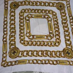 CHANEL チェーン柄 大判スカーフのサムネイル