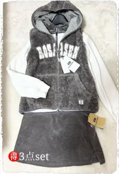 ロサーセン　ゴルフ　ベスト　スカート　トレーナーセット　新品　美品