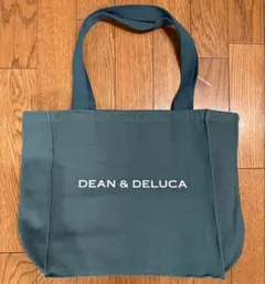 DEAN & DELUCA スクエアトート ダークグリーン
