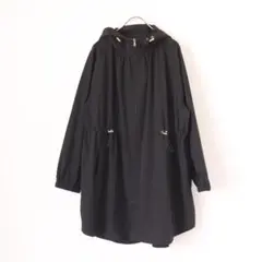 ドゥーズィエムクラス C/N フードブルゾン コクーン 黒 マウンテン