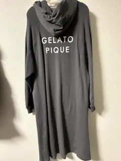 GELATO PIQUE フード付き ロングワンピース