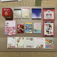 キャラクター メモ用紙 いろいろ セット