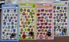 たまごっち ボンボンドロップシール 4個セット 3Dステッカー