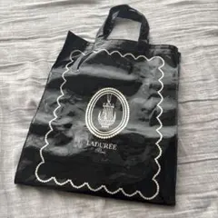 Ladurée ブラック トートバッグ　シャンデリアのサムネイル