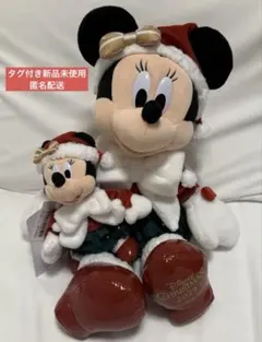 ディズニー クリスマス 2025 ミニー ぬいぐるみ ぬいぐるみバッジ ぬいば