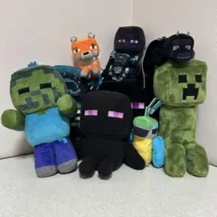 マインクラフト ぬいぐるみ 動物9体セット - メルカリ