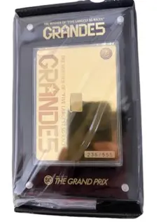 GRANDE5 555Wキャンペーン 純金1g ボートレース GRANDES 555 キャンペーン インゴットカード GRANDE5