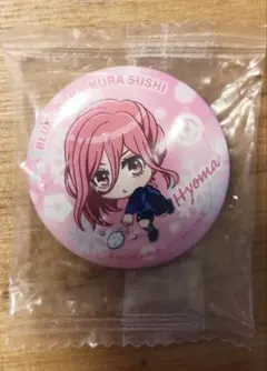 ブルーロック　千切豹馬　くら寿司　ビッくらポン　缶バッジ