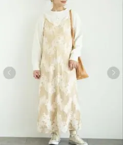 Green Parks♡ELENCARE DUE レースキャミワンピース