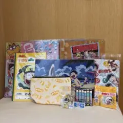 おそ松さん 十四松 グッズ まとめ売り クリアファイル ポーチ ノート セブン