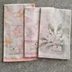 pierre　balmainハンカチ3枚組