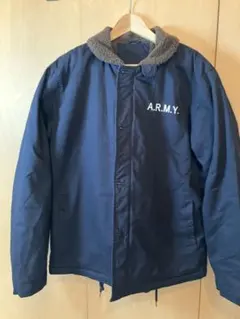 A.R.M.Y.ミリタリージャケット ネイビー