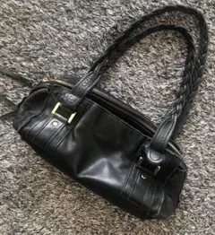 y2k 00s archive black ワンショルダーバッグ　レザー