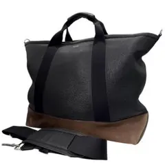 美品■トムフォード 鹿革 2WAYボストンバッグ ディアスキン ショルダー付きのサムネイル