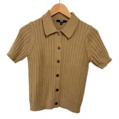 UNIQLO 半袖ポロニット