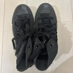 Converse ブラック ハイカットスニーカー