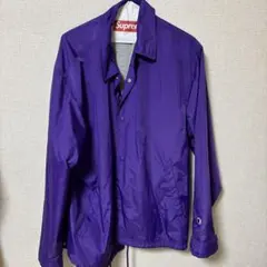 k*g様 SUPREME champion coach jacket L パープ 2026年最新】supreme チャンピオン コーチジャケットの人気アイテム
