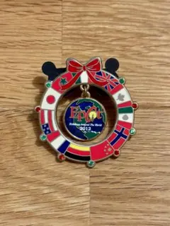 Disney EPCOT Christmas 2012 ピンバッジのサムネイル