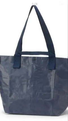 【未使用】MUJI ネイビー トートバッグ 約53×36×19cm
