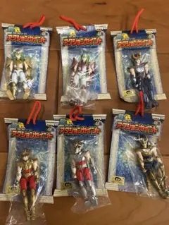 希少品　聖闘士星矢 アクションセイント 全6体セット 未開封品 2001年製