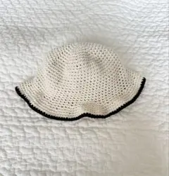 バイカラー コットン100% チューリップハット