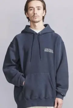 RASH WETSUITS 羽バックプルオーバーパーカー ストーンブルー XL