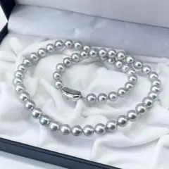 花珠 一級品 あこや天然本真珠 ネックレス 7mm〜7,5mm 鑑別書付き