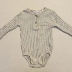 ZARA BABY ボディスーツ ロンパース リブ 9-12cm 80cm