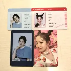 twice ダヒョン formula of love トレカ セット fol