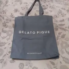 ジェラートピケトートバッグブルー