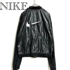 新品☆NIKEナイキ AIRパーカーブルゾン ☆キラキラ☆ 黒×シルバー S 