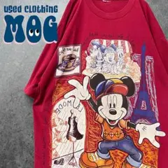 ヴィンテージ《US古着》ディズニー ミッキー キャラクターTシャツ メンズ2XL