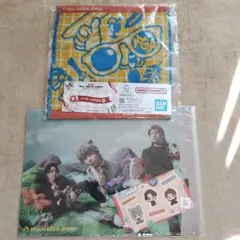 ミセスグリーンアップル　クリアファイルとステッカーセット　ジャガードタオル