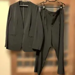 ニッセン　黒スーツ　LL