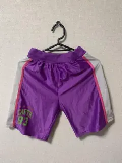 EARTHMAGIC 紫色 ハーフパンツ