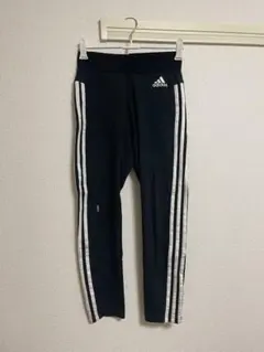 adidas ブラックジャージパンツ Mサイズ