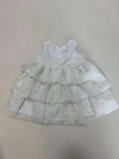 H&M ベビードレス　ハーフバースデー　結婚式ドレス　6M 70 誕生日