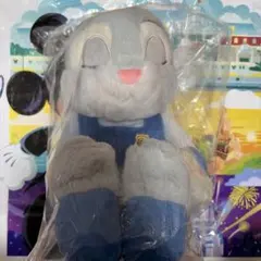 ディズニーストア　ズートピア ジュディ　ぬいぐるみ　うとうと