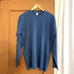 MEIAS ブルー 長袖カットソー - メルカリ