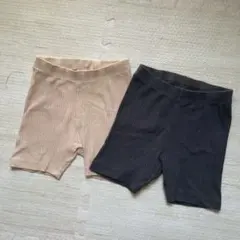 H&M ベビー リブ ハーフパンツ レギンス スパッツ 80cm