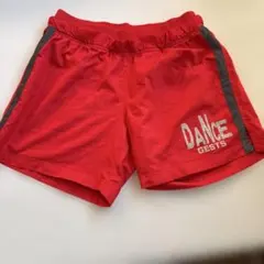 GESTS スポーツ用ショートパンツ レッド