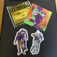 ジョジョ スシロー 空条承太郎 ポルナレフ ヴァニラ・アイス ステッカー ピック