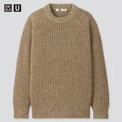 Uniqlo Uライトウェイト ローゲージ クルーネックセーター（長袖）