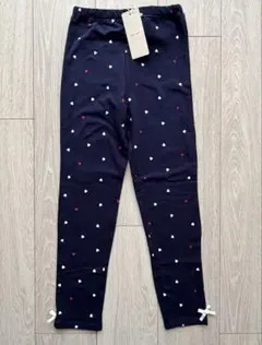 【新品未使用】petit main プティマイン 10分丈レギンス 130