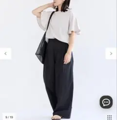 アンフィーロ　フレアスリーブTシャツのサムネイル