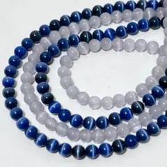 xm489/人工石◇キャッツアイ　カラーmix約4mm2連