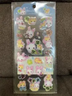 クラックス　ふわふわラビちゃん　匿名配送　ドロップジェリーシール　正規品