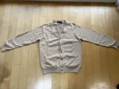 EAST BOYベージュ カーディガン Vネック